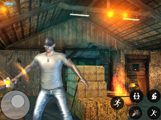 Ảnh chụp màn hình của Horror Clown Scary Death Park iPad 