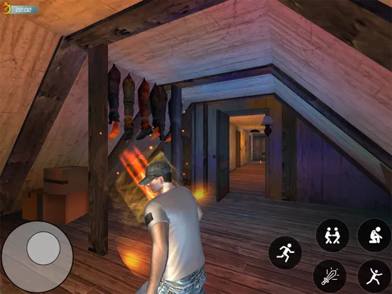 Ảnh chụp màn hình của Horror Clown Scary Death Park iPad 