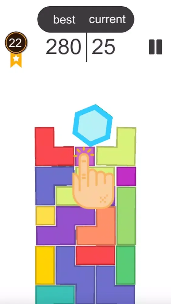 Zrzuty ekranu Six Blocks - Hexa Puzzle Challenge