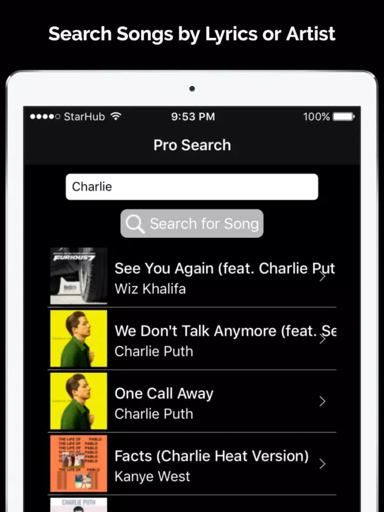 Скриншоты iMusic Pro Unlimited MP3 Premium Music Player iPad 