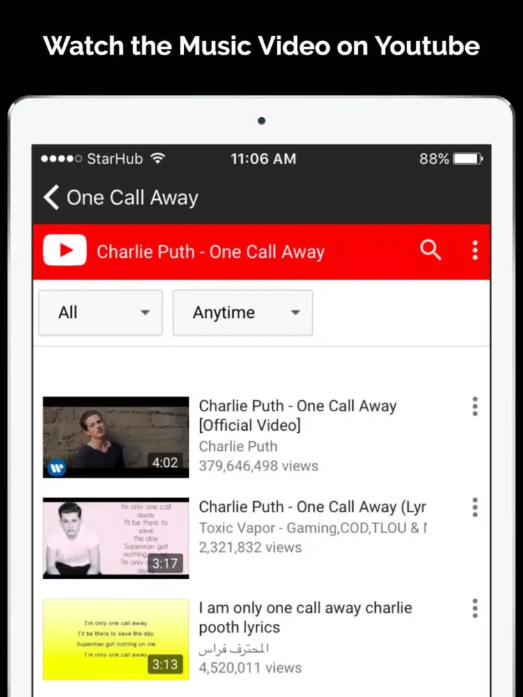 Скриншоты iMusic Pro Unlimited MP3 Premium Music Player iPad 