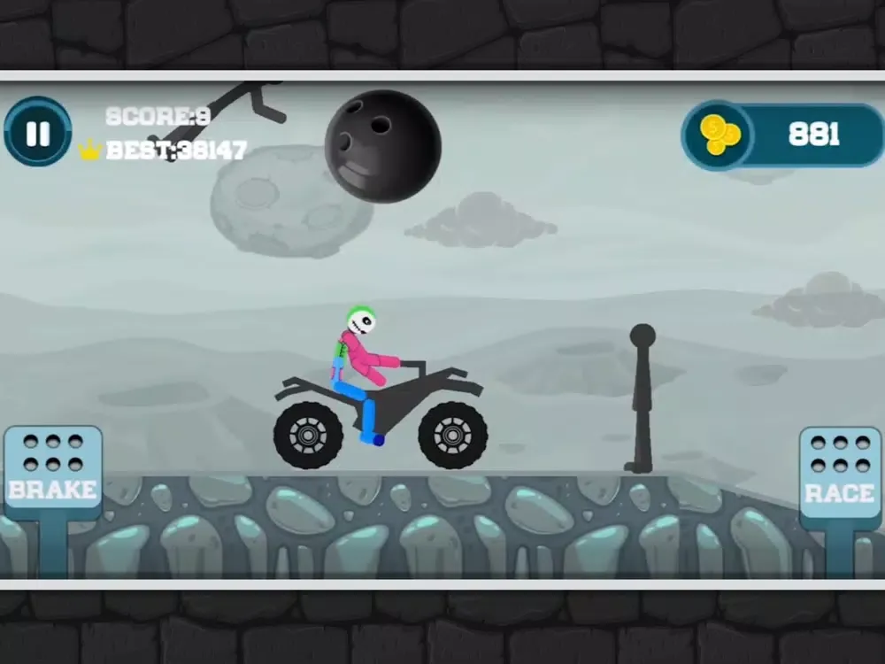 Screenshot di Stickman Crash Destruction iPad 