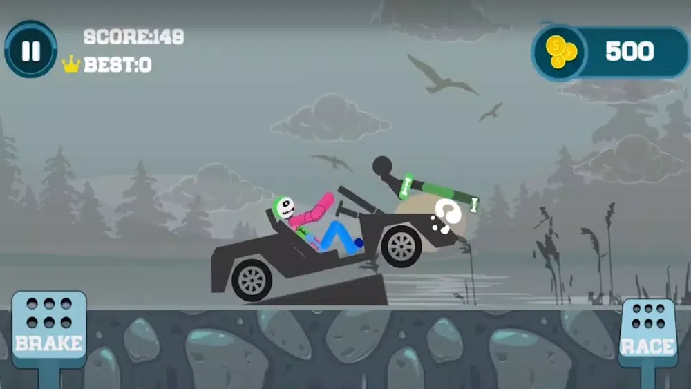Screenshot di Stickman Crash Destruction