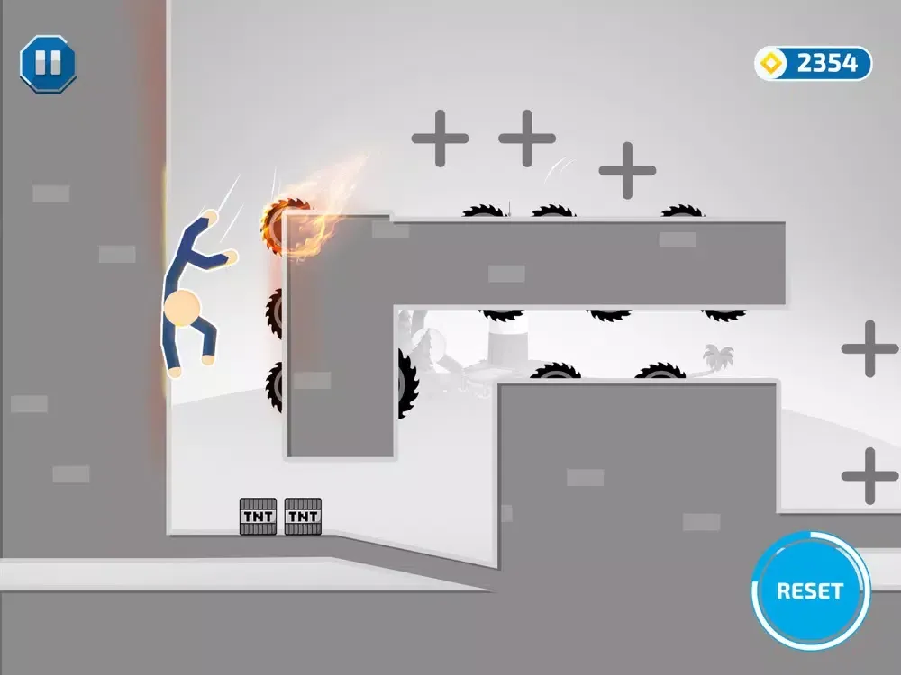 Capturas de pantalla de Stickman Crash Car Dismount iPad 