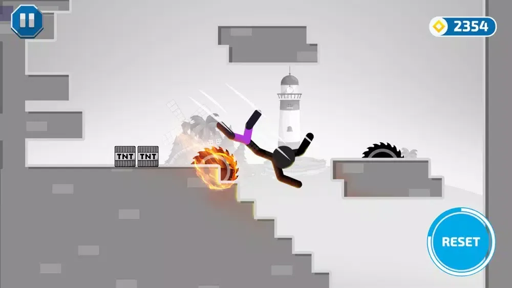 Capturas de pantalla de Stickman Crash Car Dismount