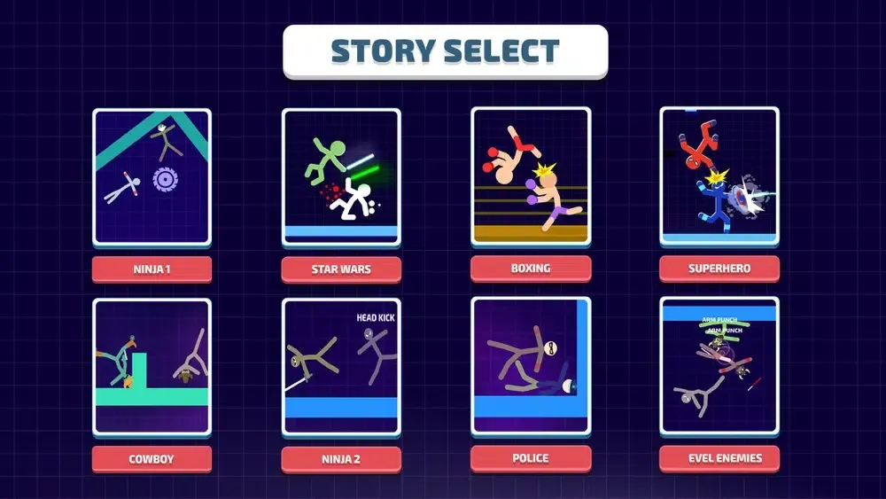 Stickman Battle Warrior应用截图
