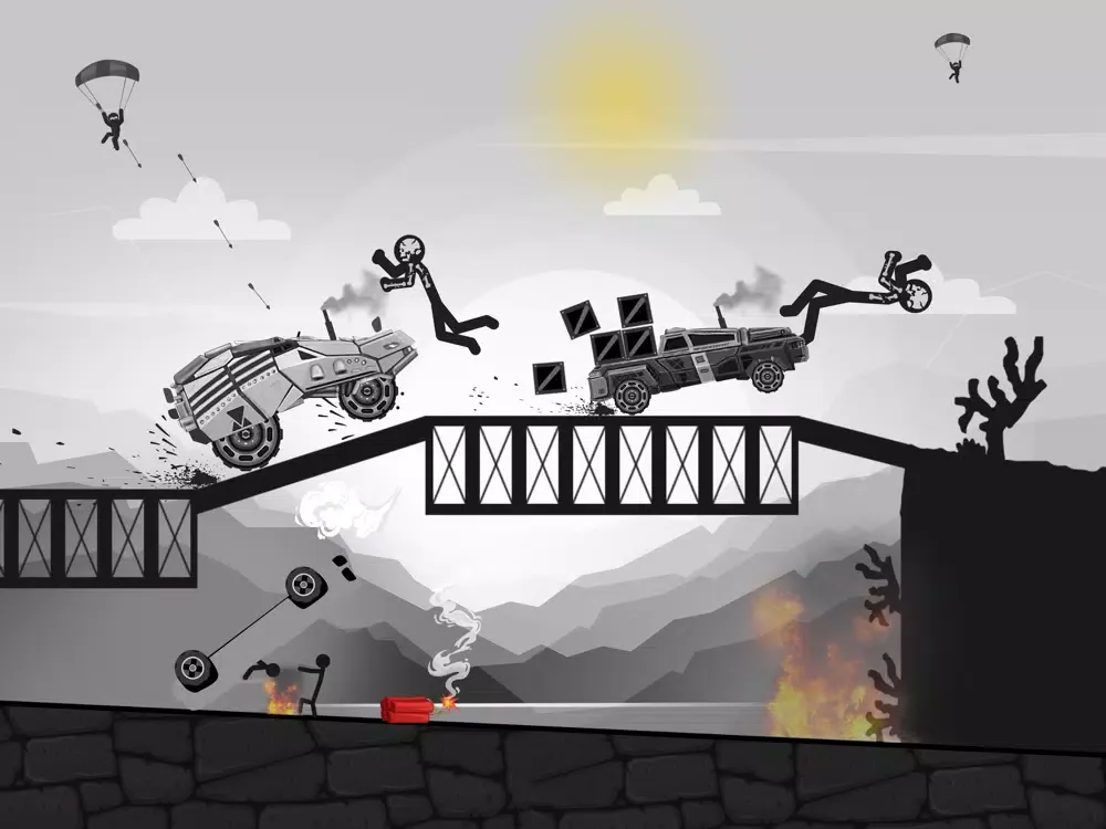 Supreme Stickman Destruction iPad  Ekran Görüntüleri