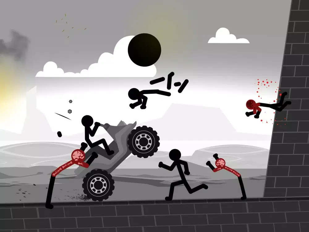Supreme Stickman Destruction iPad  Ekran Görüntüleri