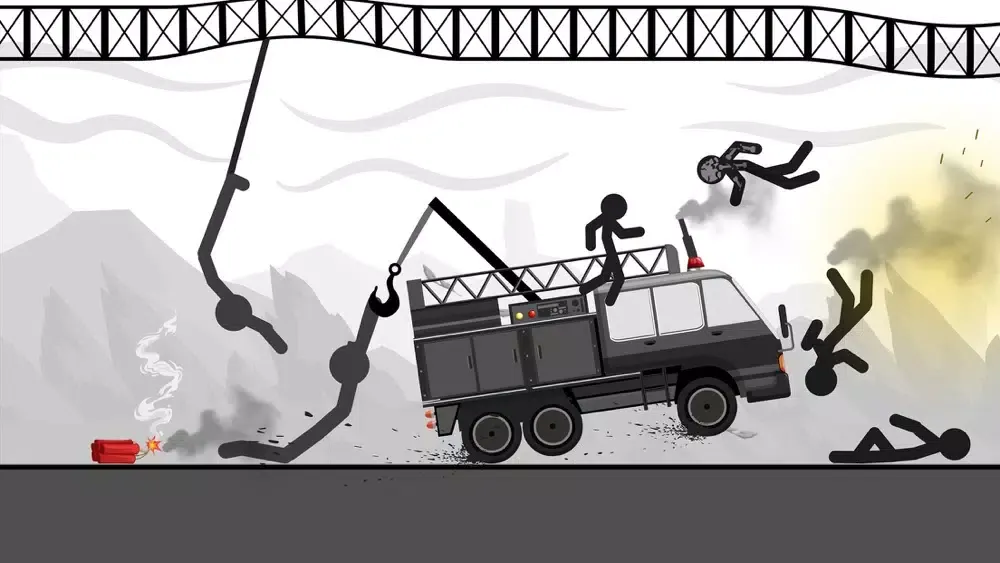 Supreme Stickman Destruction Ekran Görüntüleri