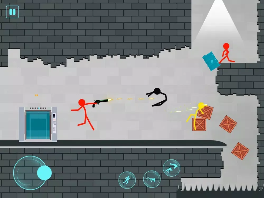 Stickman Project: Stick Fight iPad  سکرین شاٹس