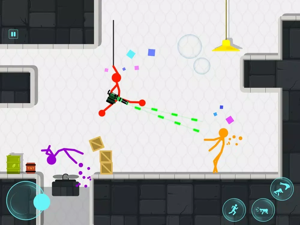 Stickman Project: Stick Fight iPad  سکرین شاٹس