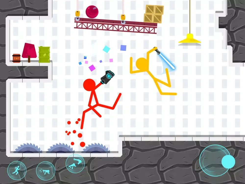 Stickman Project: Stick Fight iPad  سکرین شاٹس