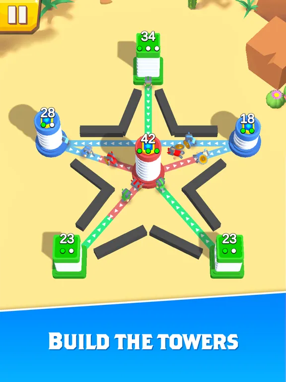 Captures d'écran de Tower Takeover: Conquer Castle iPad 