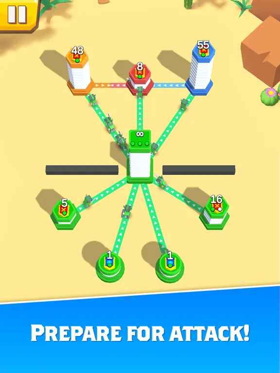Captures d'écran de Tower Takeover: Conquer Castle iPad 