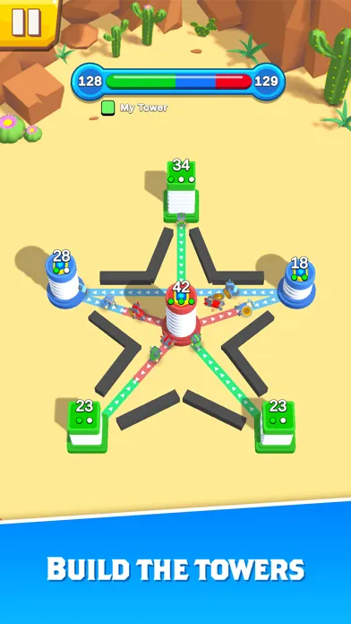 Captures d'écran de Tower Takeover: Conquer Castle