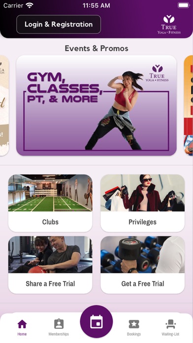 Ảnh chụp màn hình của TRUE FITNESS Singapore