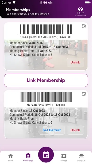 Screenshot di TRUE FITNESS Singapore
