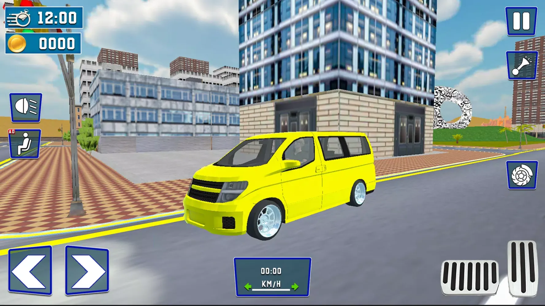 Van Driving 3D Simulator Game Screenshots