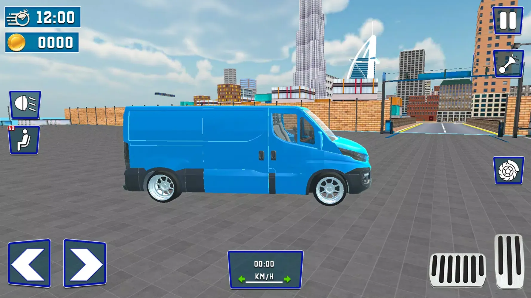 Van Driving 3D Simulator Game Screenshots