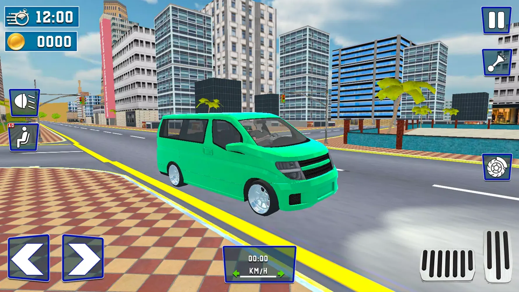 Van Driving 3D Simulator Game Screenshots