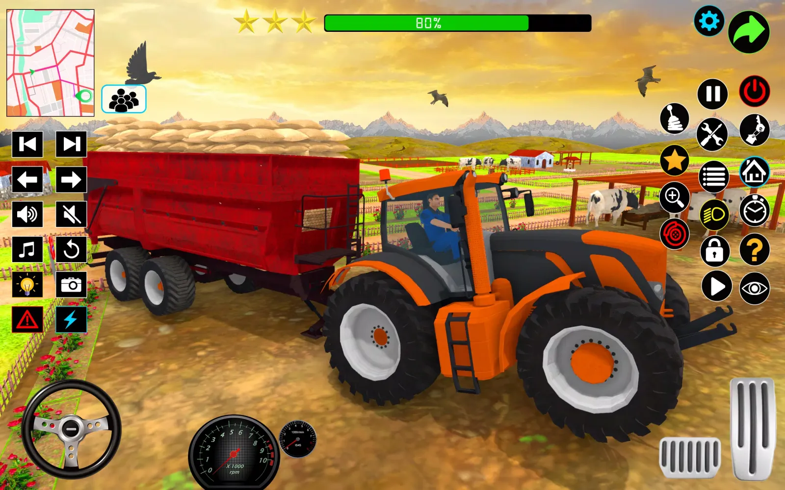 Village Tractor Farm Simulator スクリーンショット