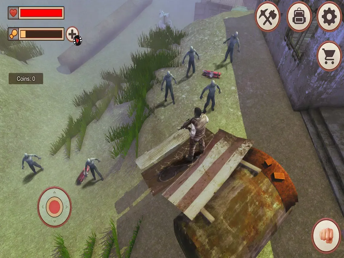 Zombie Survival Last Day iPad  스크린샷