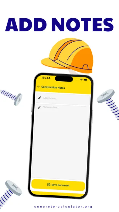 concrete calculators Ekran Görüntüleri