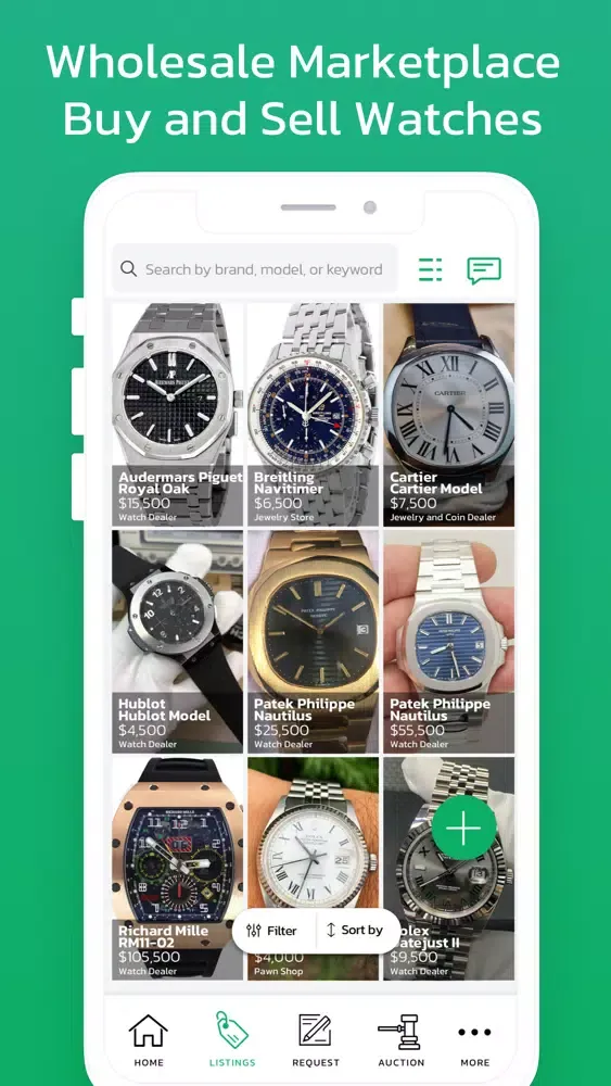 Zrzuty ekranu SGA Watches
