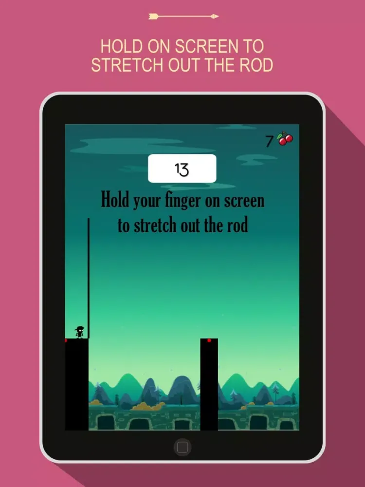 ภาพหน้าจอของ Cherry Rod iPad 