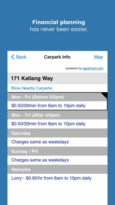 Carpark Rates应用截图