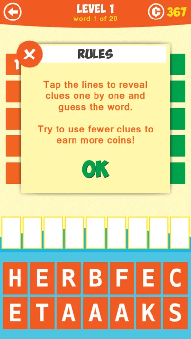 Captures d'écran de 5 Little Clues 1 Word