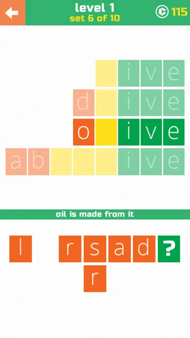 ภาพหน้าจอของ 3 Letters: Guess the word!
