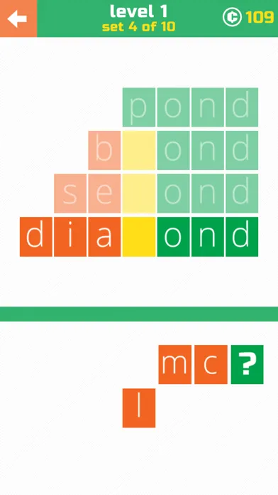 ภาพหน้าจอของ 3 Letters: Guess the word!