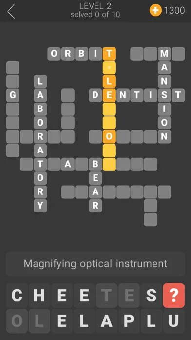 Captures d'écran de I Love Crosswords