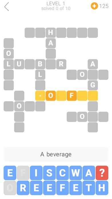 Ảnh chụp màn hình của I Love Crosswords 2