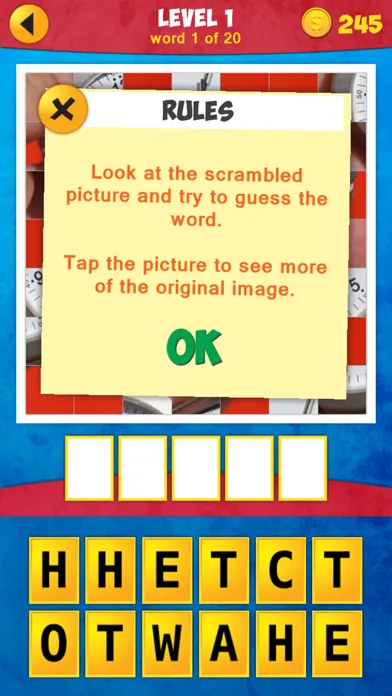 Mosaic: Tap the pic, guess the word! Screenshots