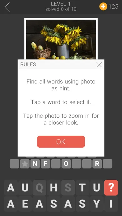 Zrzuty ekranu Cozy Words