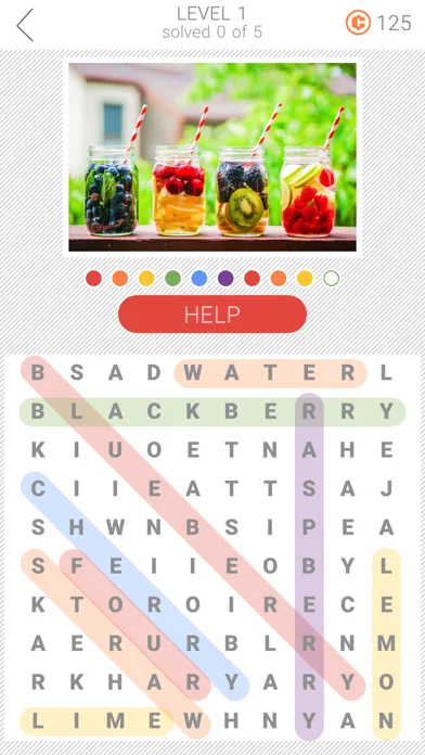 Zrzuty ekranu 10x10 Word Search