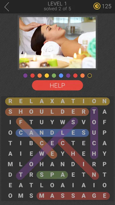 Zrzuty ekranu 10x10 Word Search