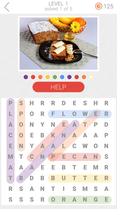 Zrzuty ekranu 10x10 Word Search