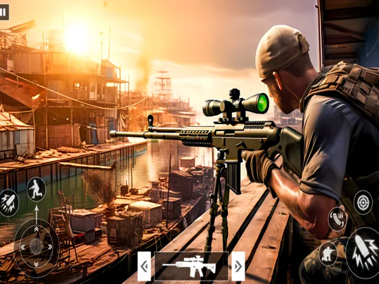 Скриншоты Epic Sniper Gun Shooting Games iPad 