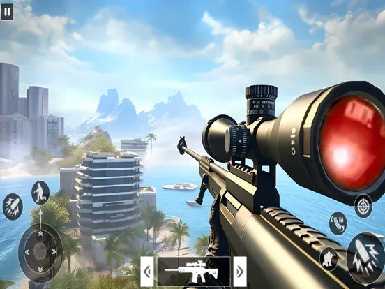 Скриншоты Epic Sniper Gun Shooting Games iPad 