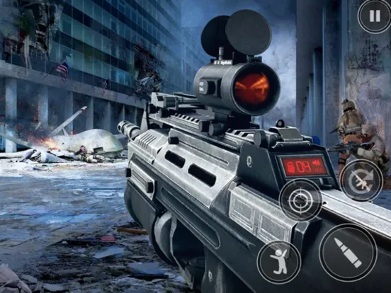 Скриншоты Epic Sniper Gun Shooting Games iPad 