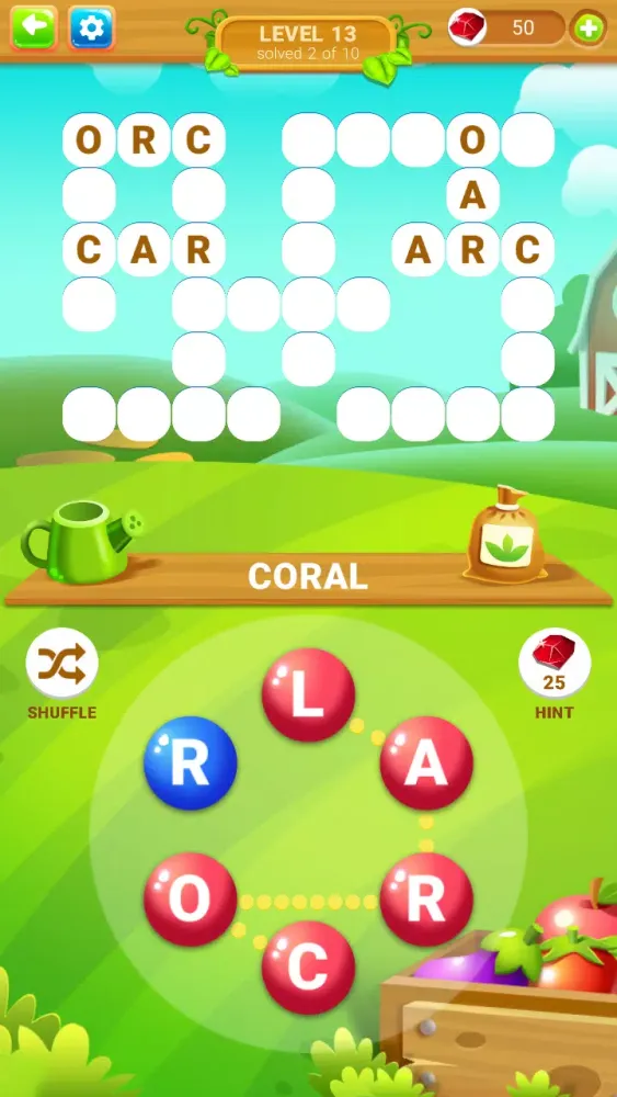 Screenshot di Word Farm Puzzles