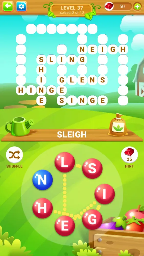 Screenshot di Word Farm Puzzles