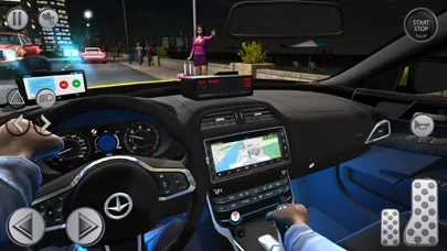 Grab City Taxi: Car Games 3D سکرین شاٹس