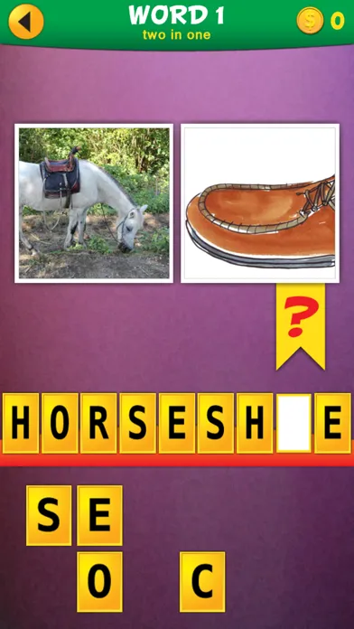 2 Pics 1 Word: Mix Pics Puzzle 스크린샷