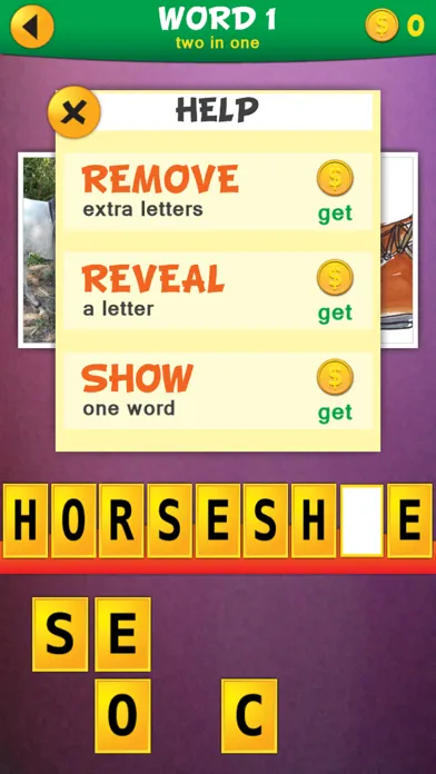 2 Pics 1 Word: Mix Pics Puzzle 스크린샷