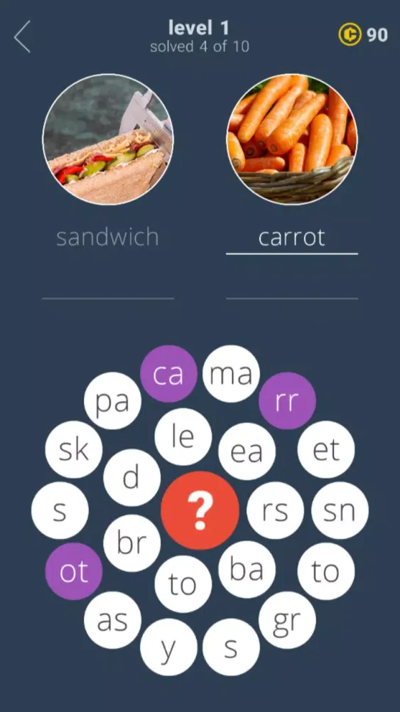 Zrzuty ekranu Word Rings