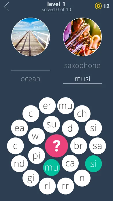 Word Rings Puzzle Screenshots